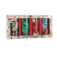 Sklenice Marvel set 4 ks