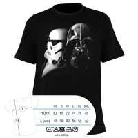 Tričko Star Wars - "Vader a Trooper" pánské, černé XL